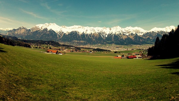 Helligwasserweg ausblick uber Inntal