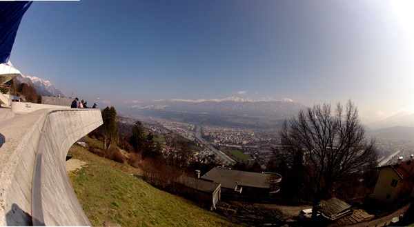 View of Innsbruck from Hungerburg
