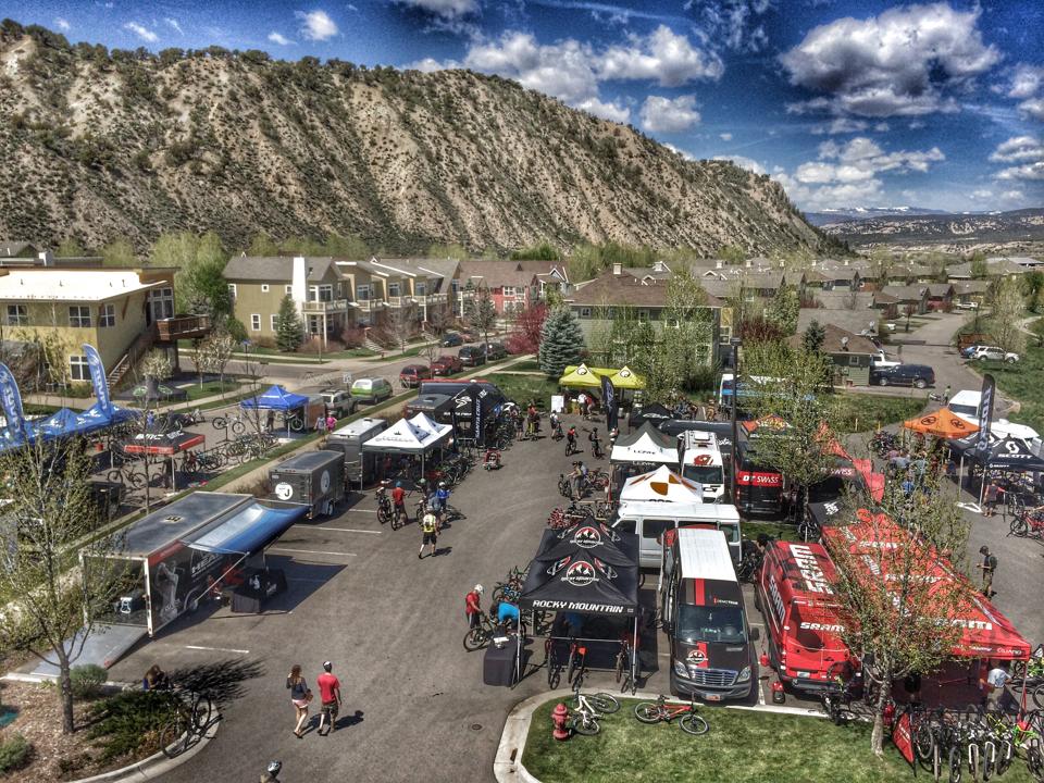 The expo in the brand new town of Eagle. 