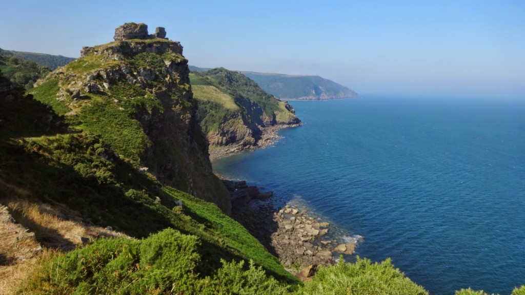 Castle Rock in The Valley of Rocks. Famous and photographed, but justifiably so. 