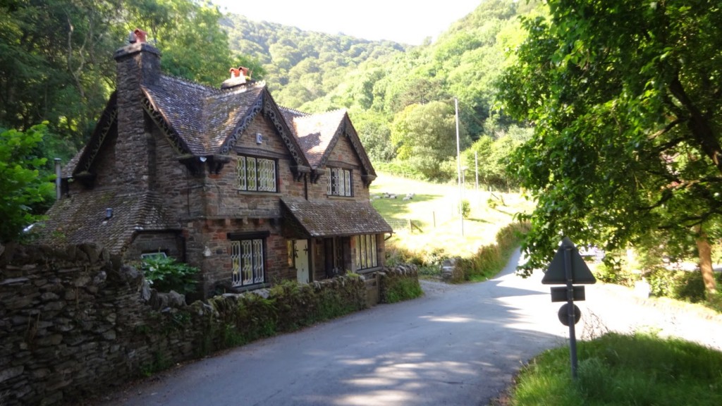 A small cottage in the grounds of Lee Abby. This private estate is just west of Lynton and has amazing grassland going right down to the sea