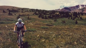 Christa on the Colorado Trail